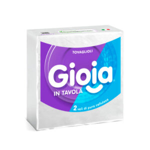 TOVAGLIOLI 38x38 2 VELI BIANCO  (CONF DA 250 PZ) - CARTONE DA 8 CONF.
