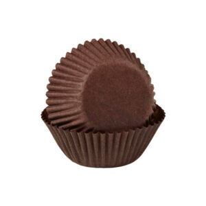 PIROTTINI TONDI DIAM. 3,5x1,75H CM CAFFE' - CONF 2000 PZ
